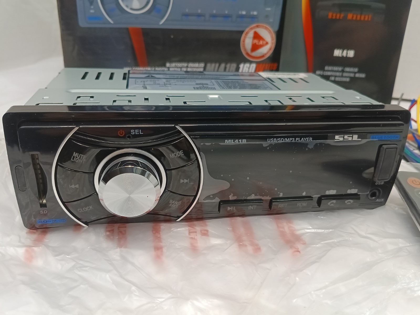 SSL ML41B Bluetooth MP3 Compatible Digital Media FM Receiver 160 Watts