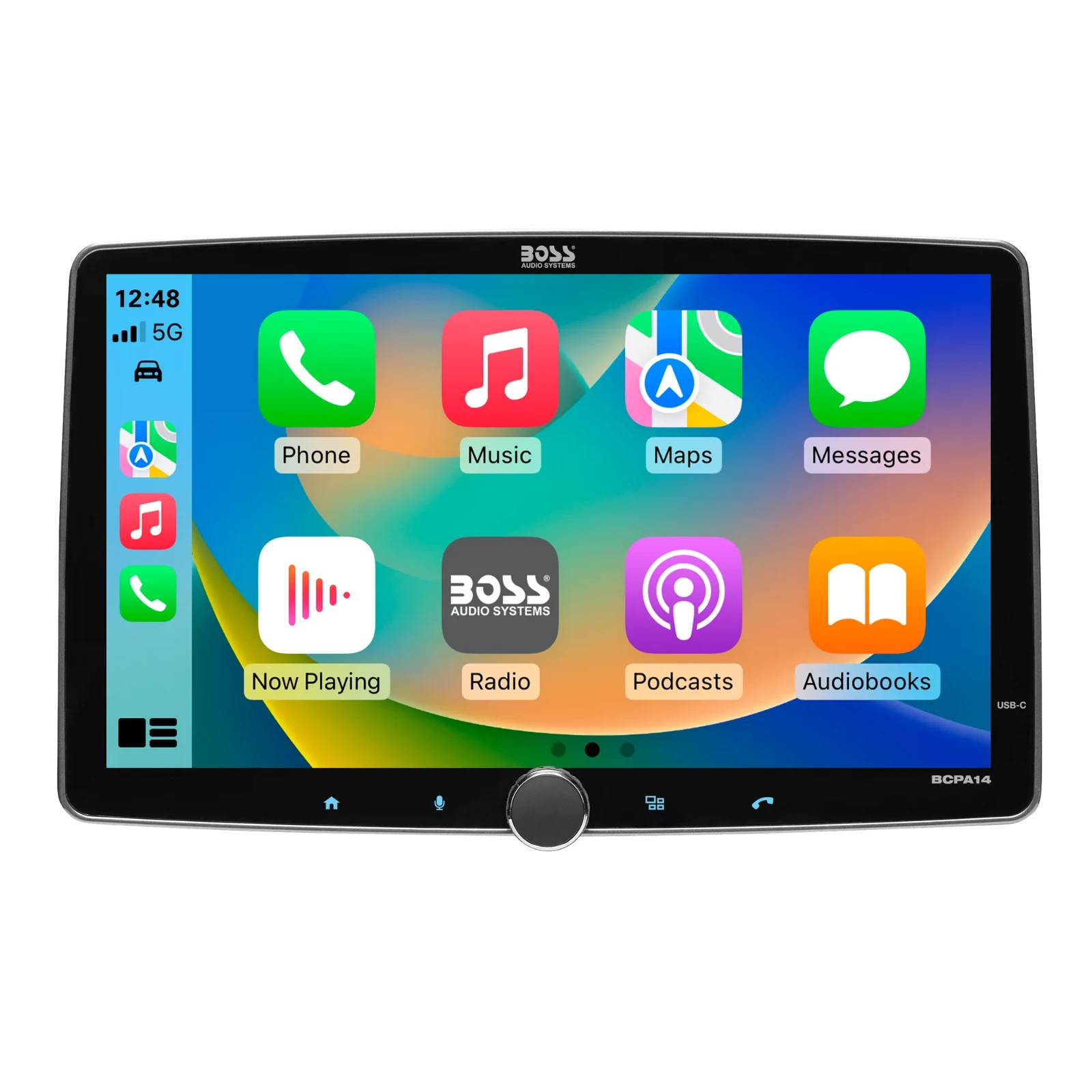 Boss Audio BCPA14 14in. Floating Screen Bluetooth Carplay Car Radio