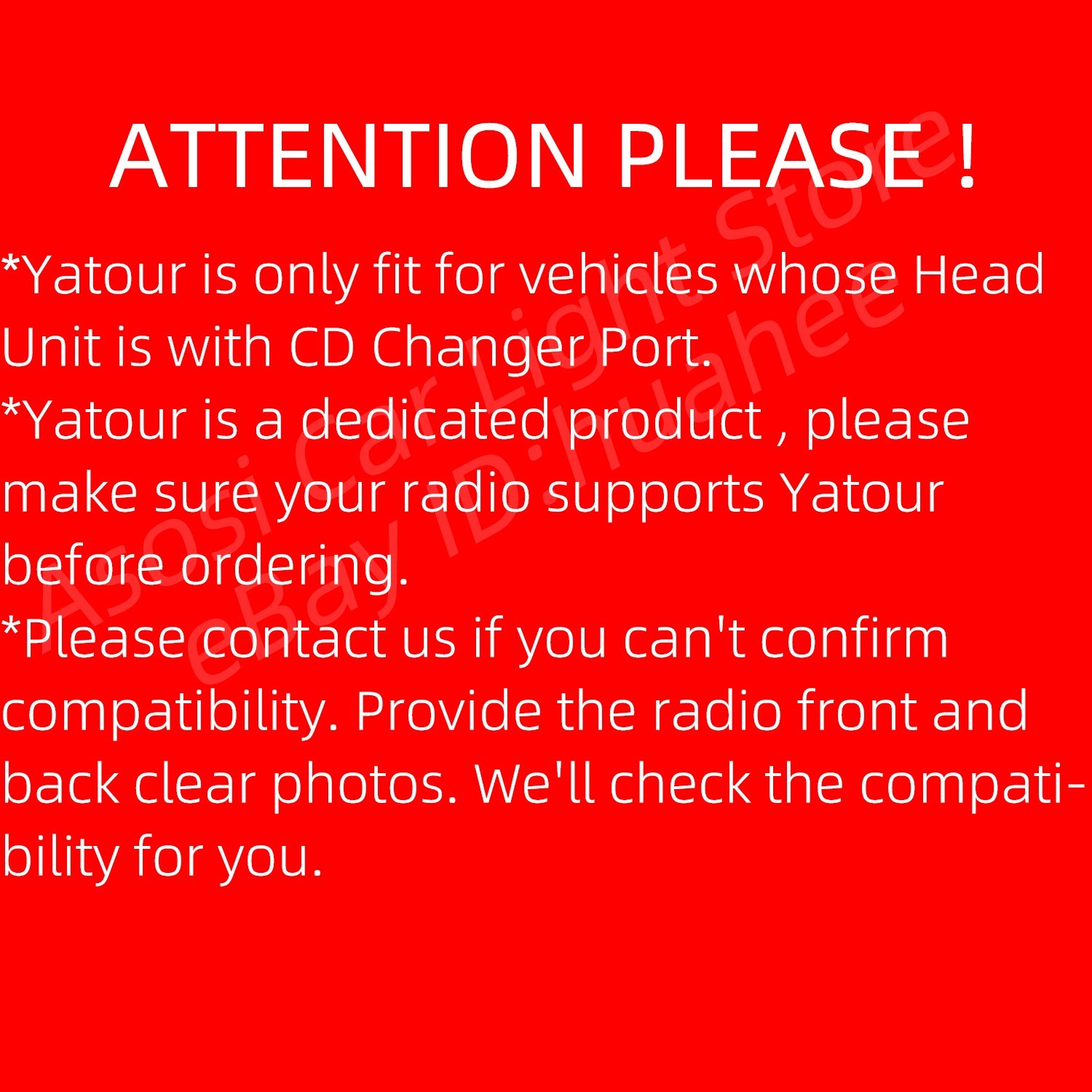 Yatour M06 Digital Music Changer For Alpine AI-NET IDA/TDA/CDA-78XX Series Radio