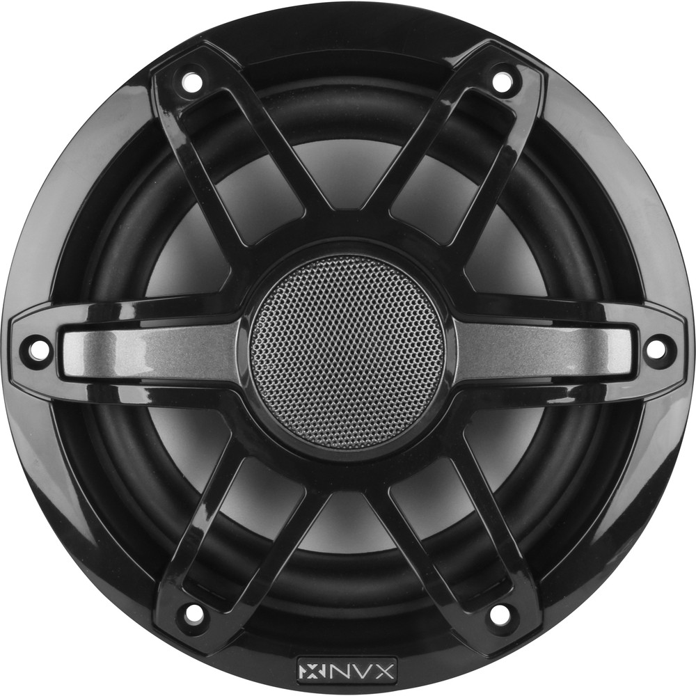 NVX VMPS35 Marine Receiver + 2 Pairs 6.5″ Speakers + Subwoofer + 5-Ch Amplifier