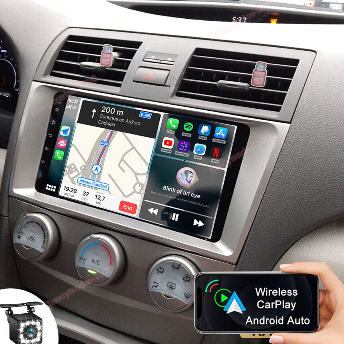 CarPlay For 2007-2011 TOYOTA CAMRY Android Car Stereo Radio GPS Navi Support JBL