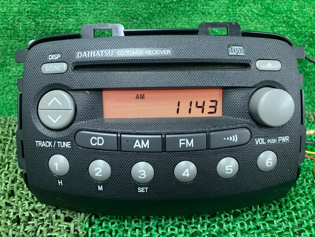 Daihatsu Genuine CD Audio Player AM FM L235S L245S Esse Near Mint JAPAN