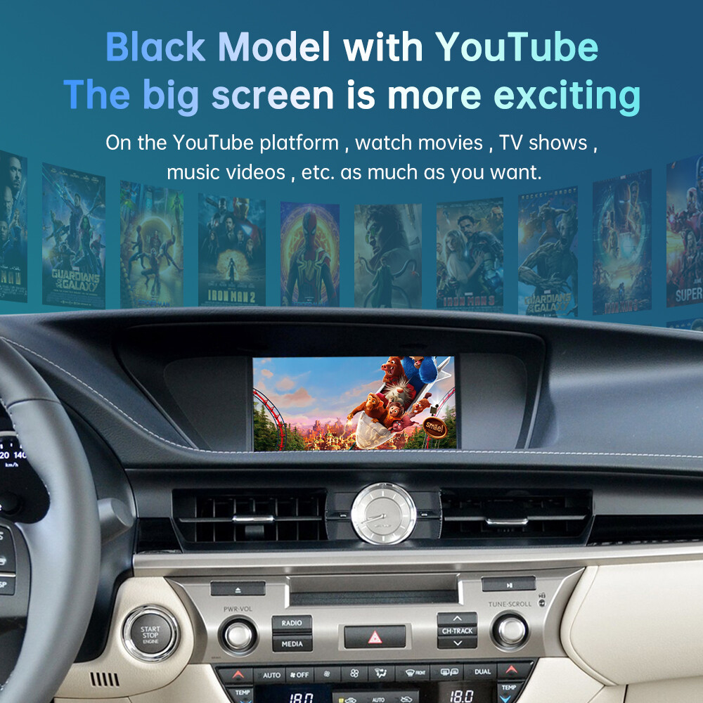Wireless Carplay Android Auto Module For Lexus ES 2014-2019 Mirror Link AirPlay