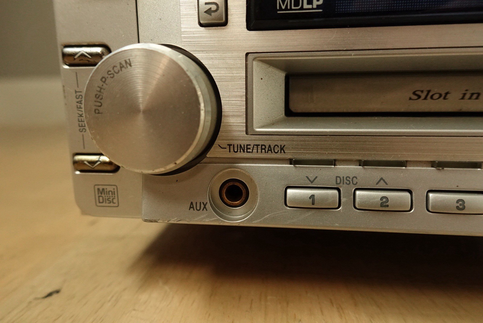 Eclipse E5503CMT.Hi End CD/MD/Aux Player. Copper Chassis.