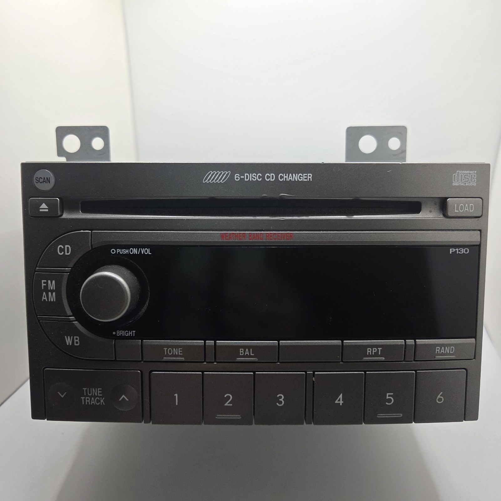 2004-2006 Subaru Forester Radio Weather Band Receiver 6 CD 86201SA110 NOT TESTED