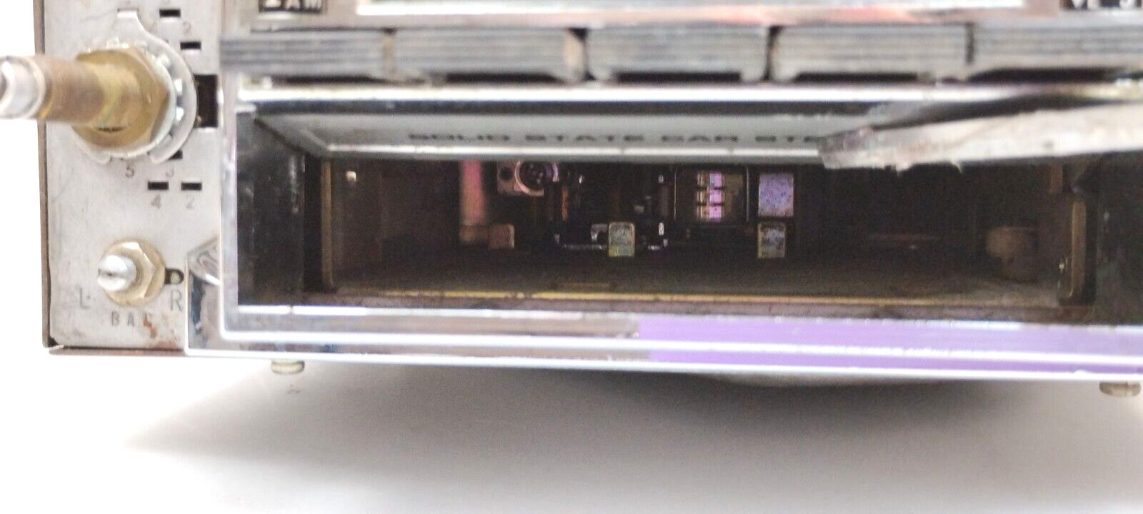 Vintage Panasonic CQ-979EU Car FM Radio 8 Track Player Untested Stereo Parts