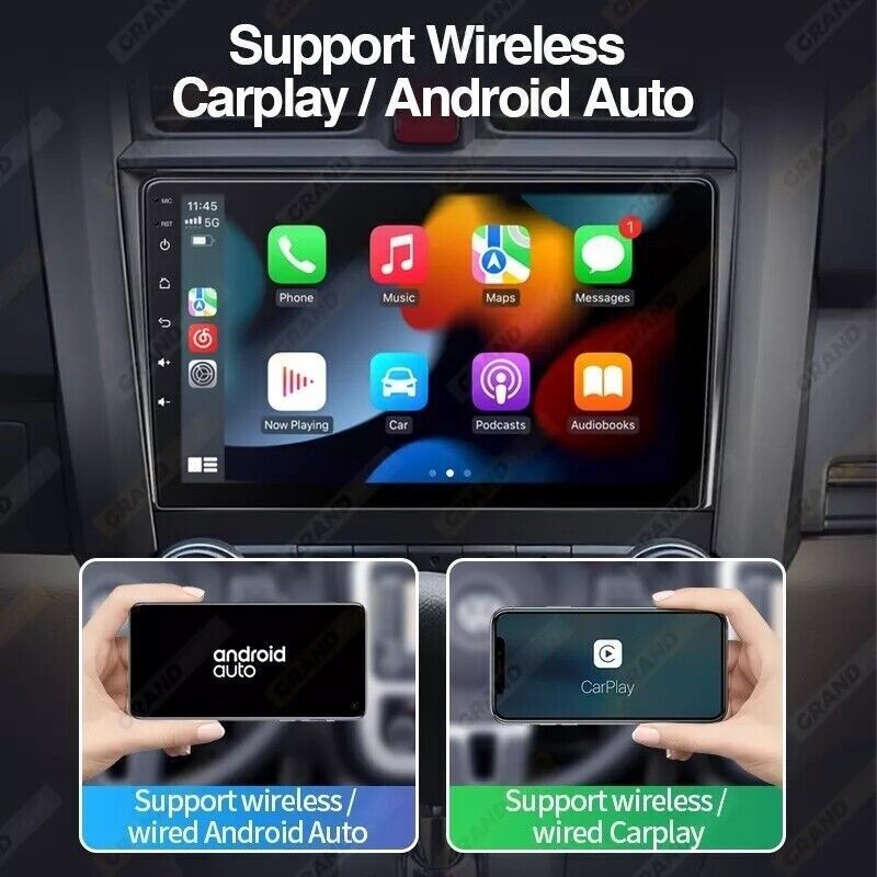 9″ 64GB Apple Carplay Android Auto GPS Car Stereo Radio For Acura TSX 2009-2014