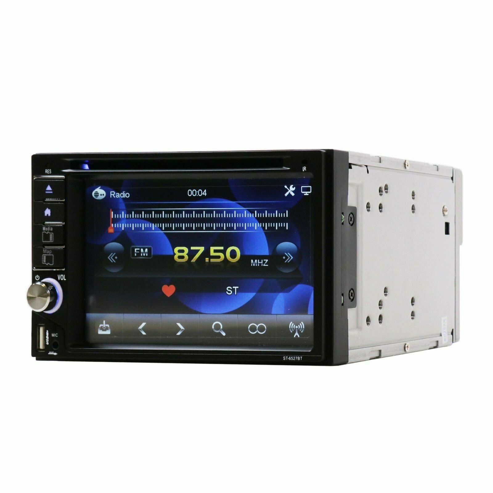 SoundXtreme Car Stereo CD DVD 2Din Bluetooth Receiver with DVD/CD/MP3/FM/USB/SD
