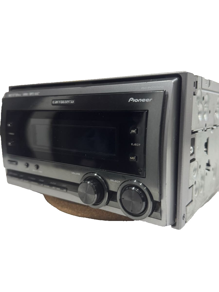 Pioneer Carrozzeria FH-P070MD 2DIN CD MD Player MiniDisc Head Unit OEL JDM