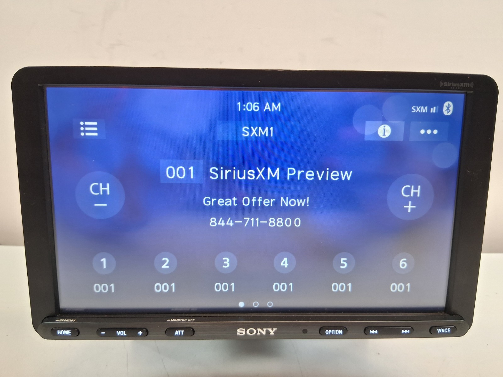 Sony XAV-AX8100 8.95″ Touchscreen Receiver CarPlay/Android Auto, HDMI, BT, & XM
