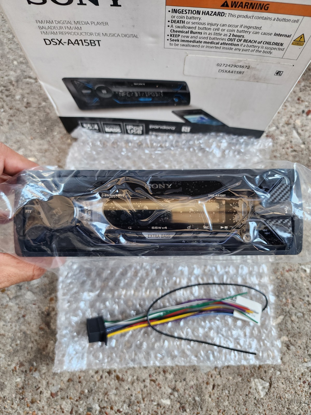 Sony DSX-A415BT Digital Media Receiver with Bluetooth