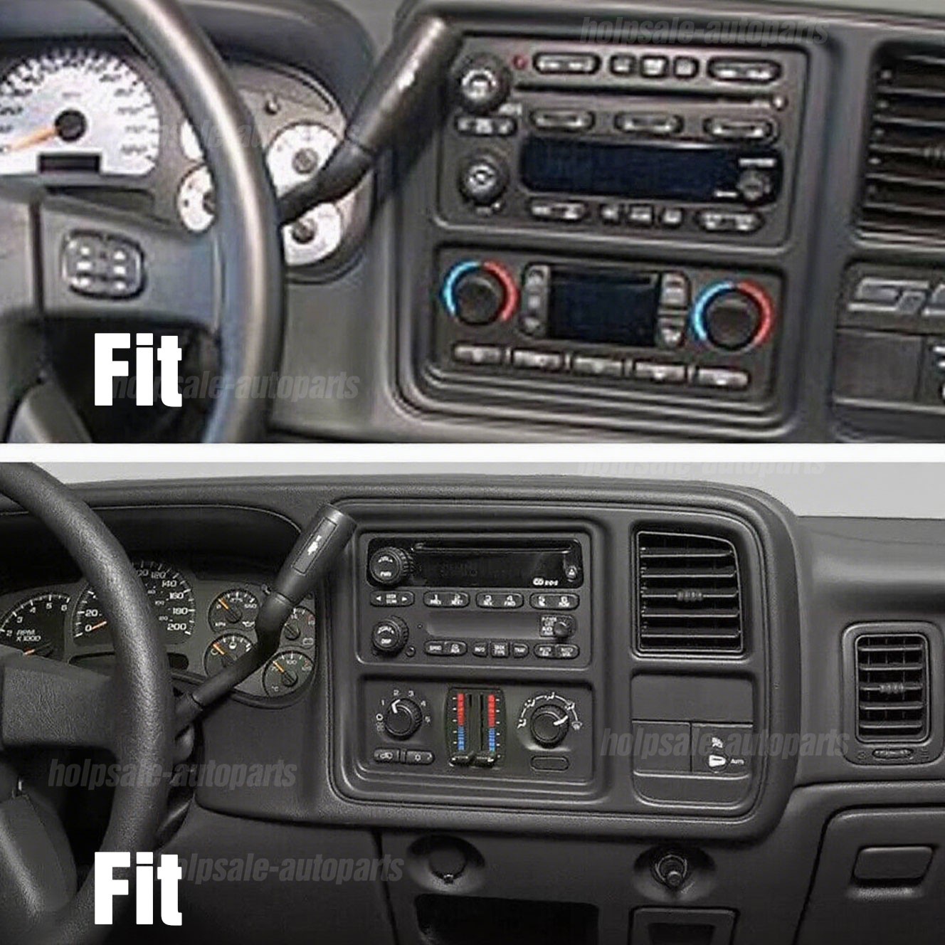 Android For 2003-2006 GMC Sierra 1500 2500 3500 CarPlay Car Radio GPS Navigation