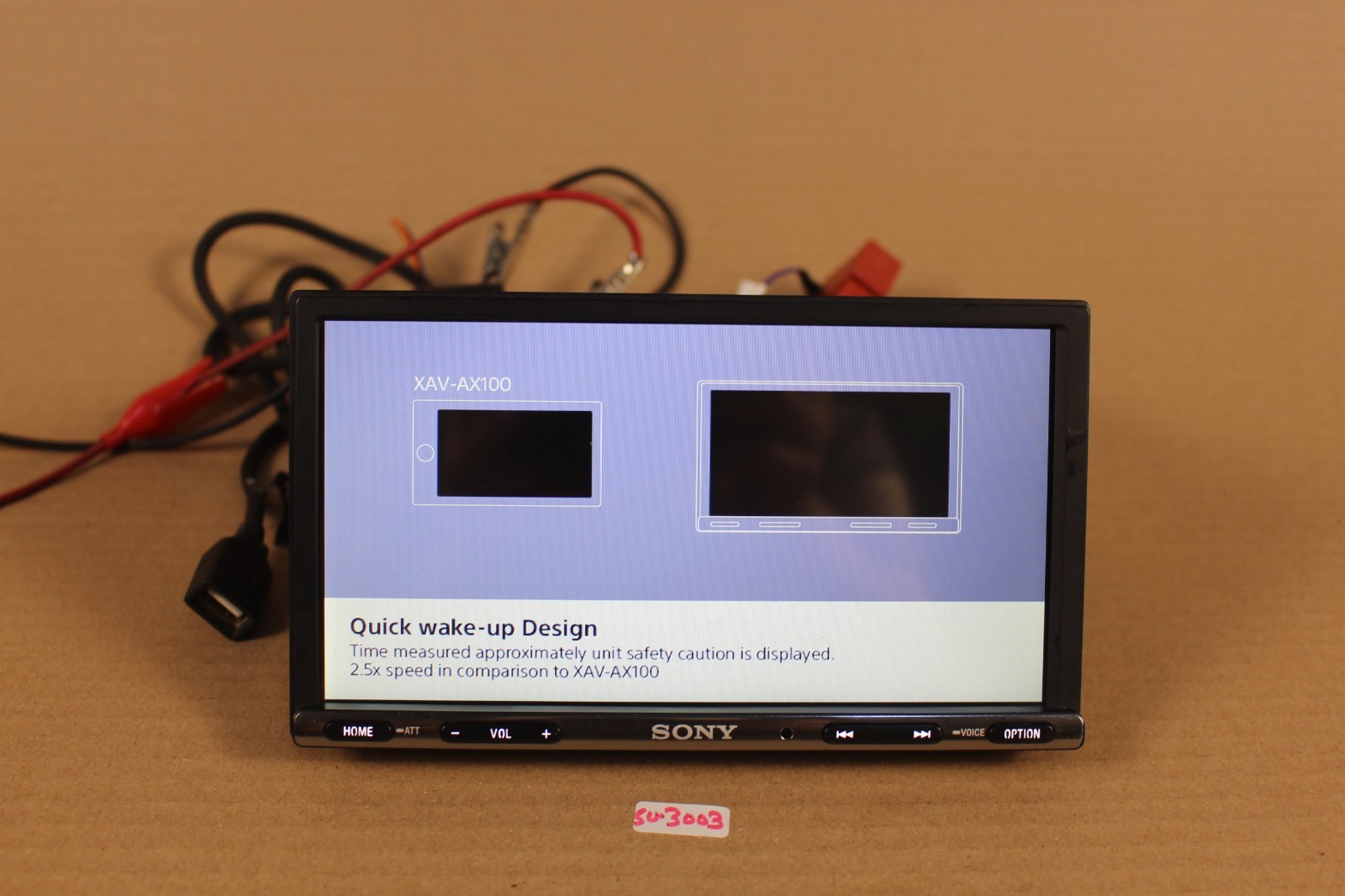 Sony XAV‑AX3000 – 7″ Touchscreen Media Receiver – Apple CarPlay / Android Auto