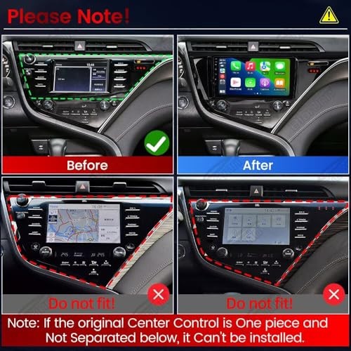 Car Radio for Toyota Camry 2018 2019 2020 2GB RAM 64GB 4-Core,FM RDS, 2GB+64GB