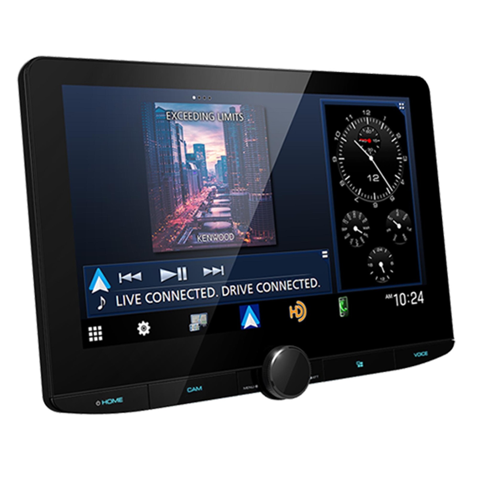 KENWOOD DMX1038S 10.1” Touchscreen Car Stereo Radio – Double DIN Bluetooth Re…