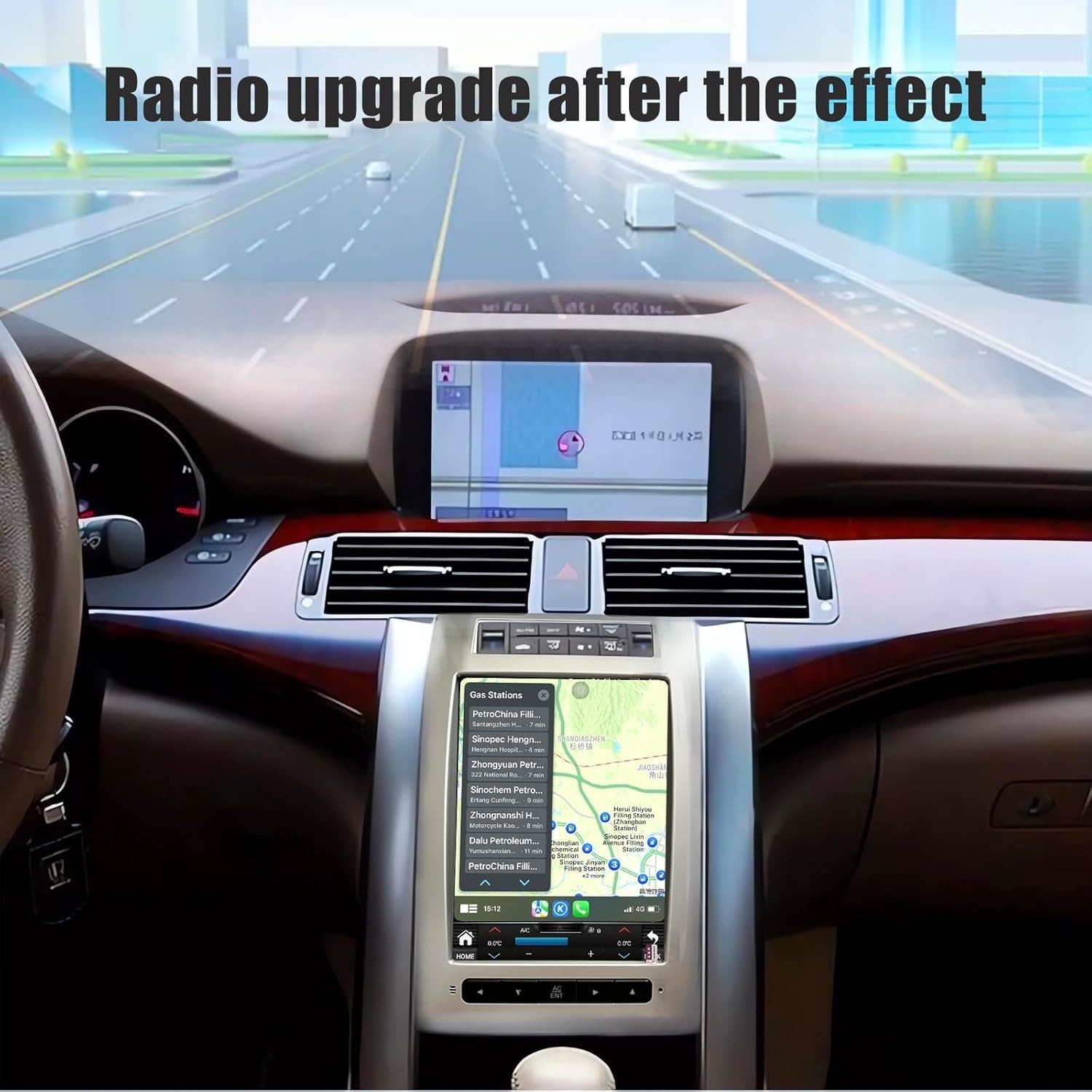 10.4″ Android Radio for Honda Acura RL 2004-2012 Carplay GPS 4+32GB Stereo Navi