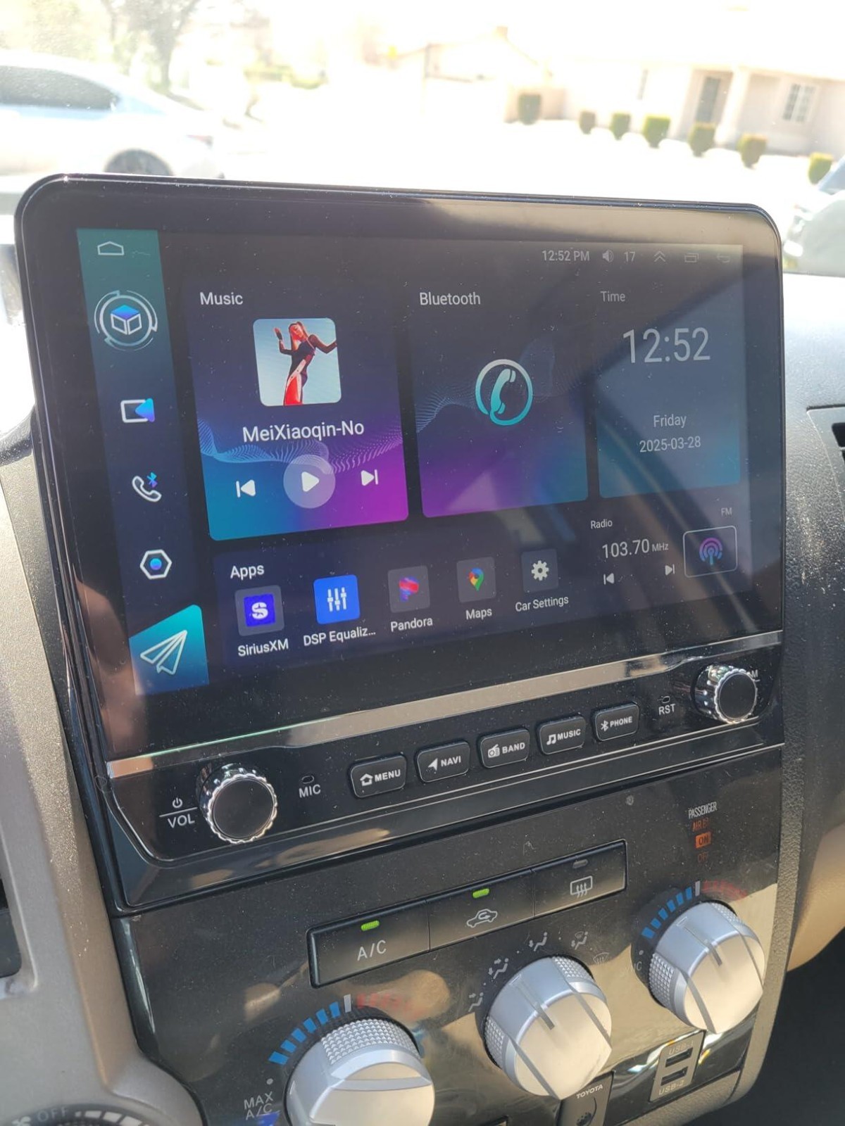 For Toyota Tundra 2007-2013 Wireless Apple CarPlay GPS Car Stereo Radio Fit JBL