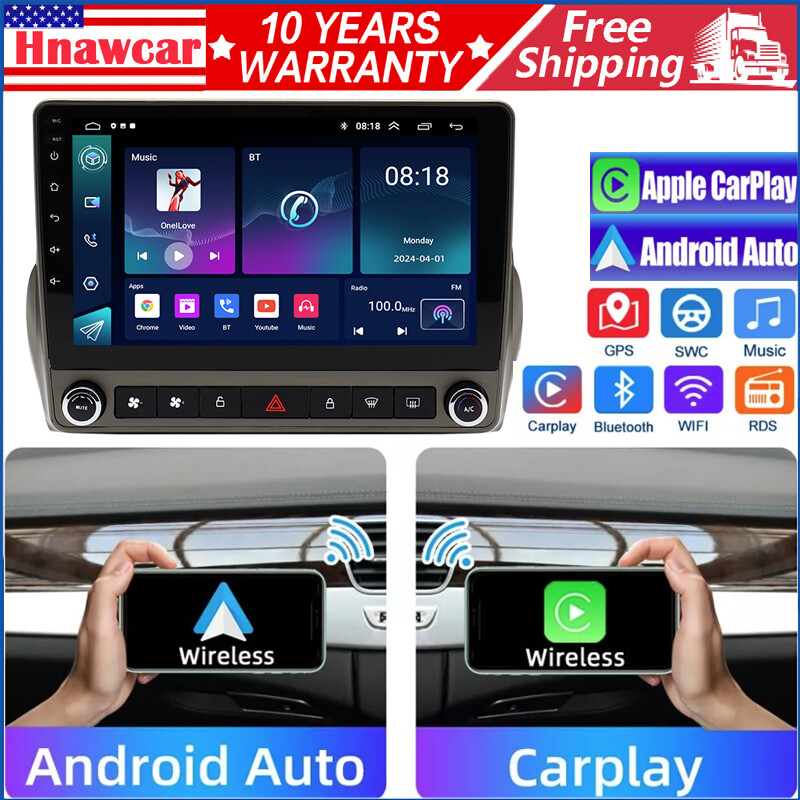 Carplay Android 13 Car Radio Stereo GPS DSP For Chevrolet Camaro 2010-2015