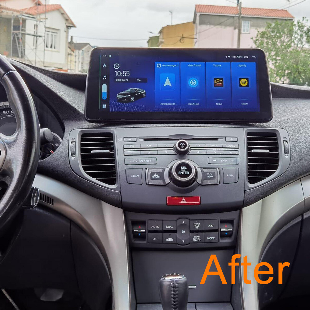 Car Stereo for Honda Acura TSX for Honda Accord 2009-2014 GPS Navi BT Android 13