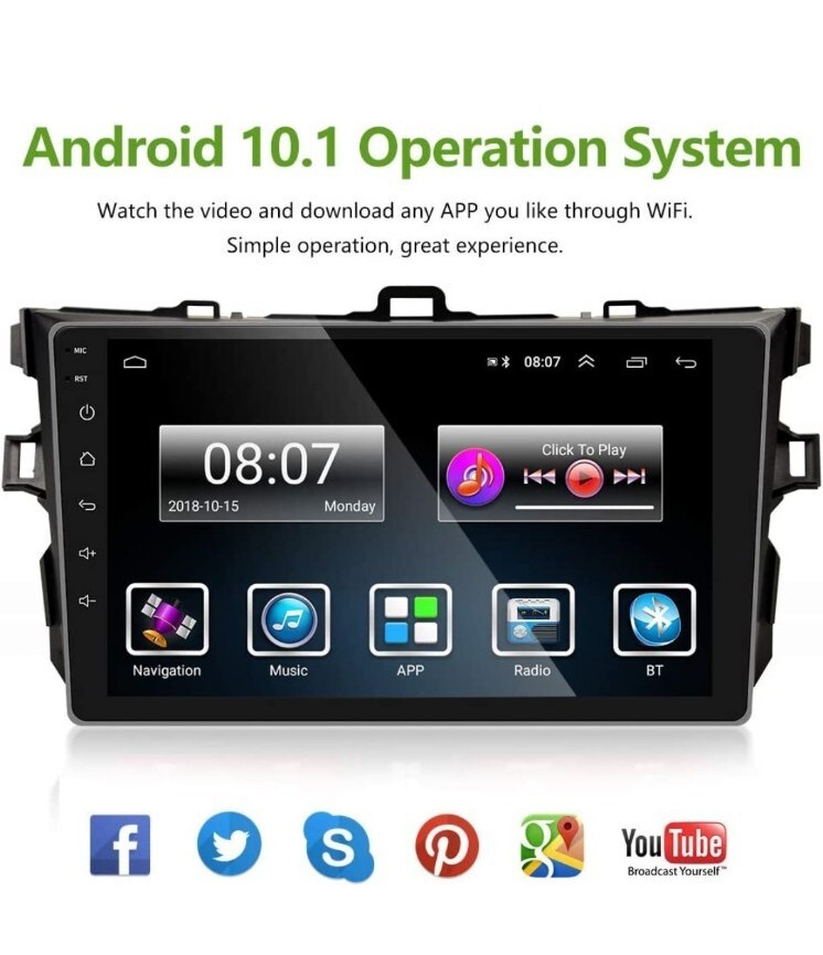Car Stereo Touch Screen