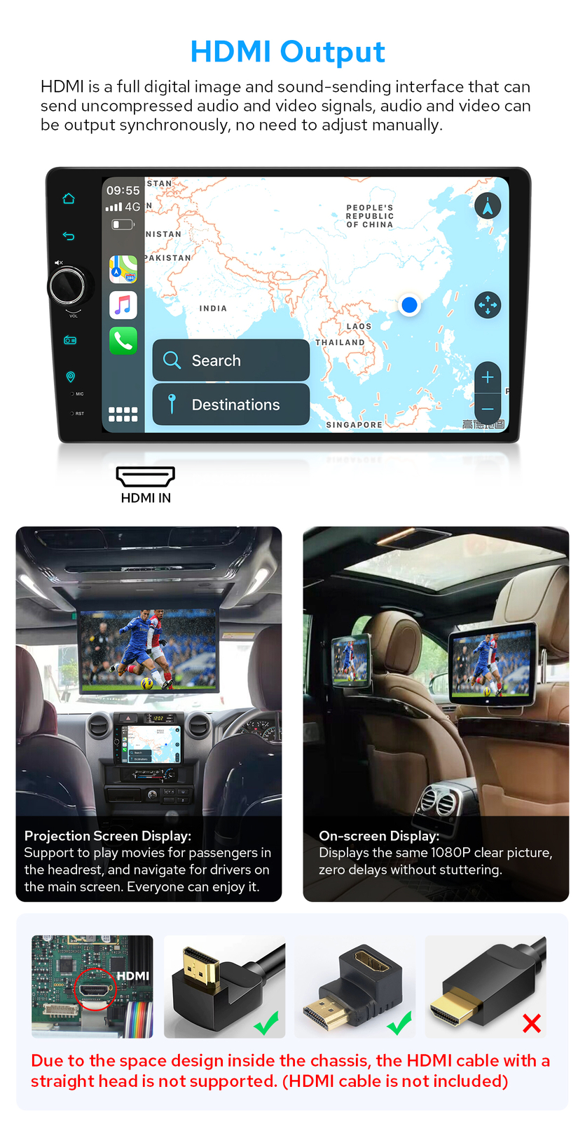9inch CarPlay Android 12 Stereo For 2007-2022 Toyota Landcruiser LC 70 79 Series