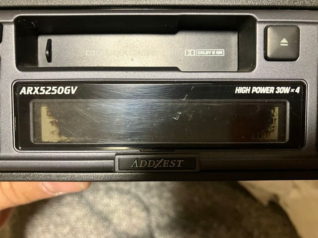Pioneer Carrozzeria ADDZEST ARX5250GV 1DIN Car Audio Vintage Unit