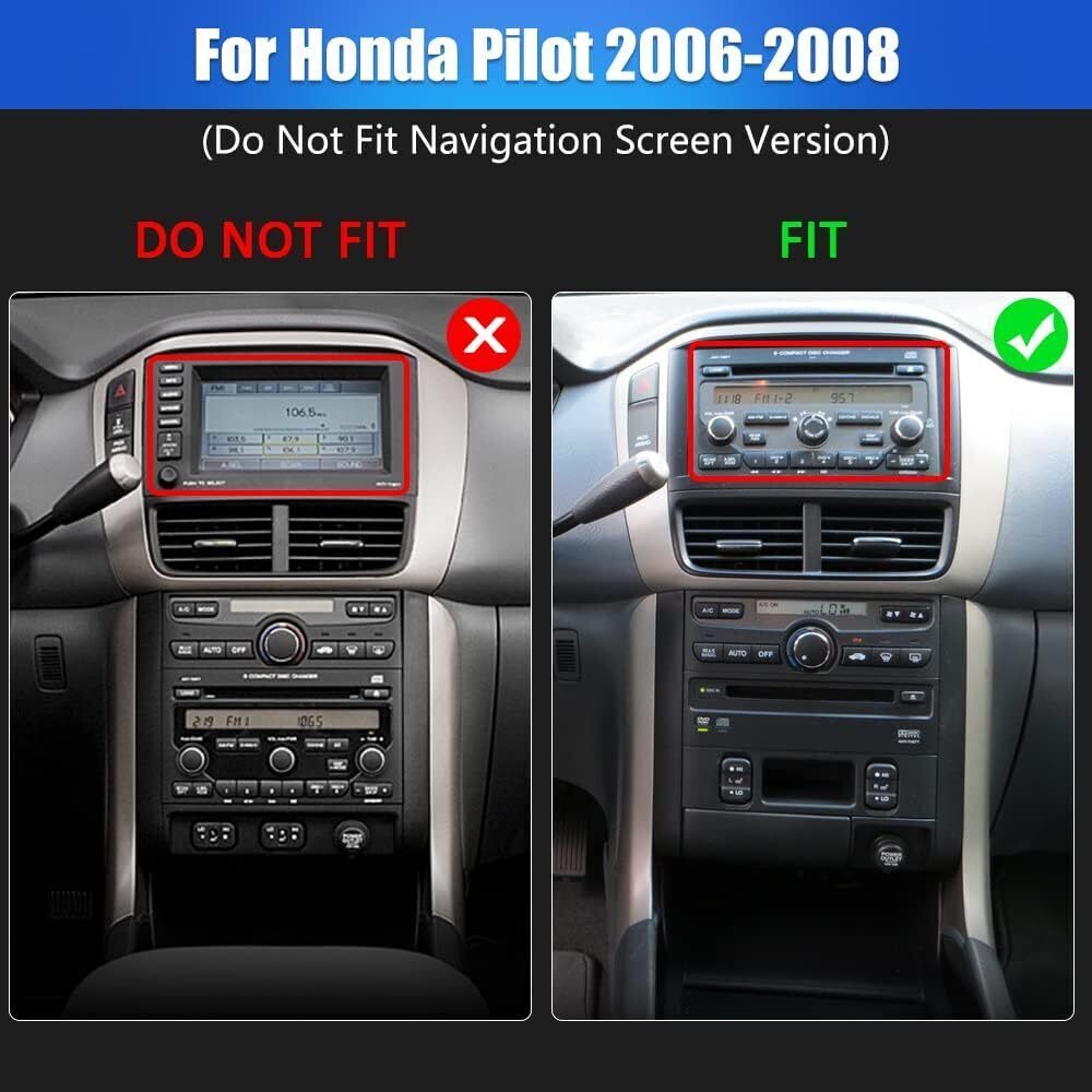 1280*800 Stereo Radio GPS For Honda Pilot 2006-2008 Android Auto Carplay Car 32G