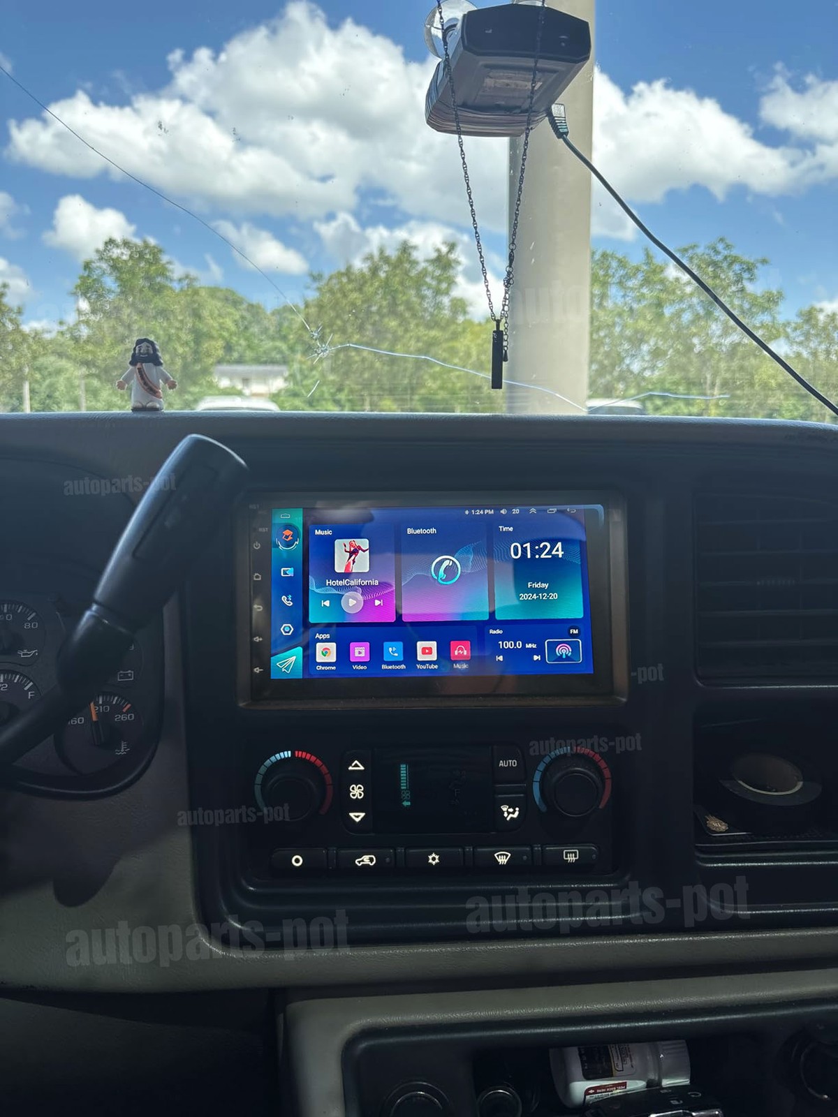 7″ Car Radio 2003-2006 For GMC Sierra 1500 2500 3500 CarPlay GPS Headunit +CAM
