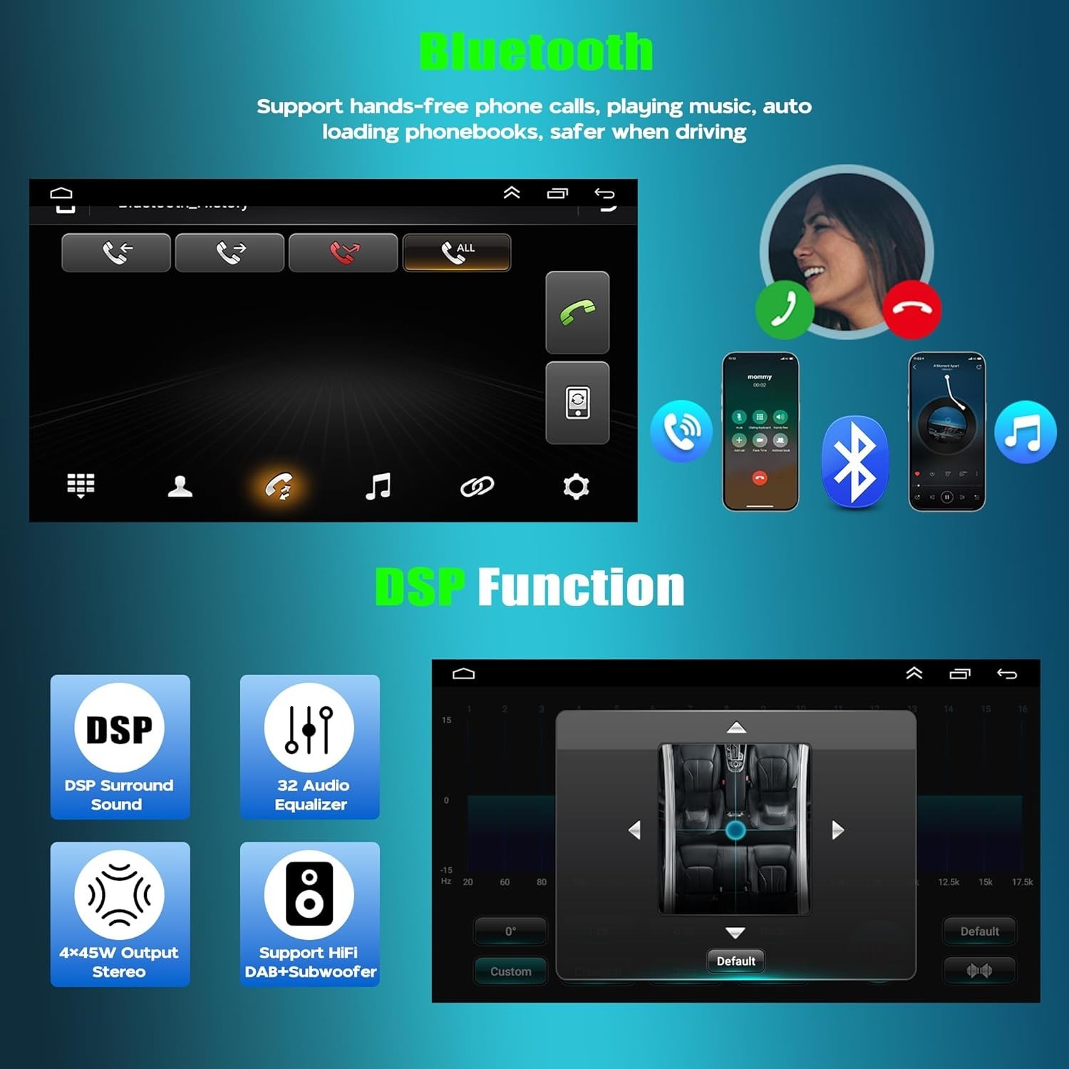 8.8″ Car Radio Stereo CarPlay Android GPS Navi Display for Volvo XC90 2004-2016