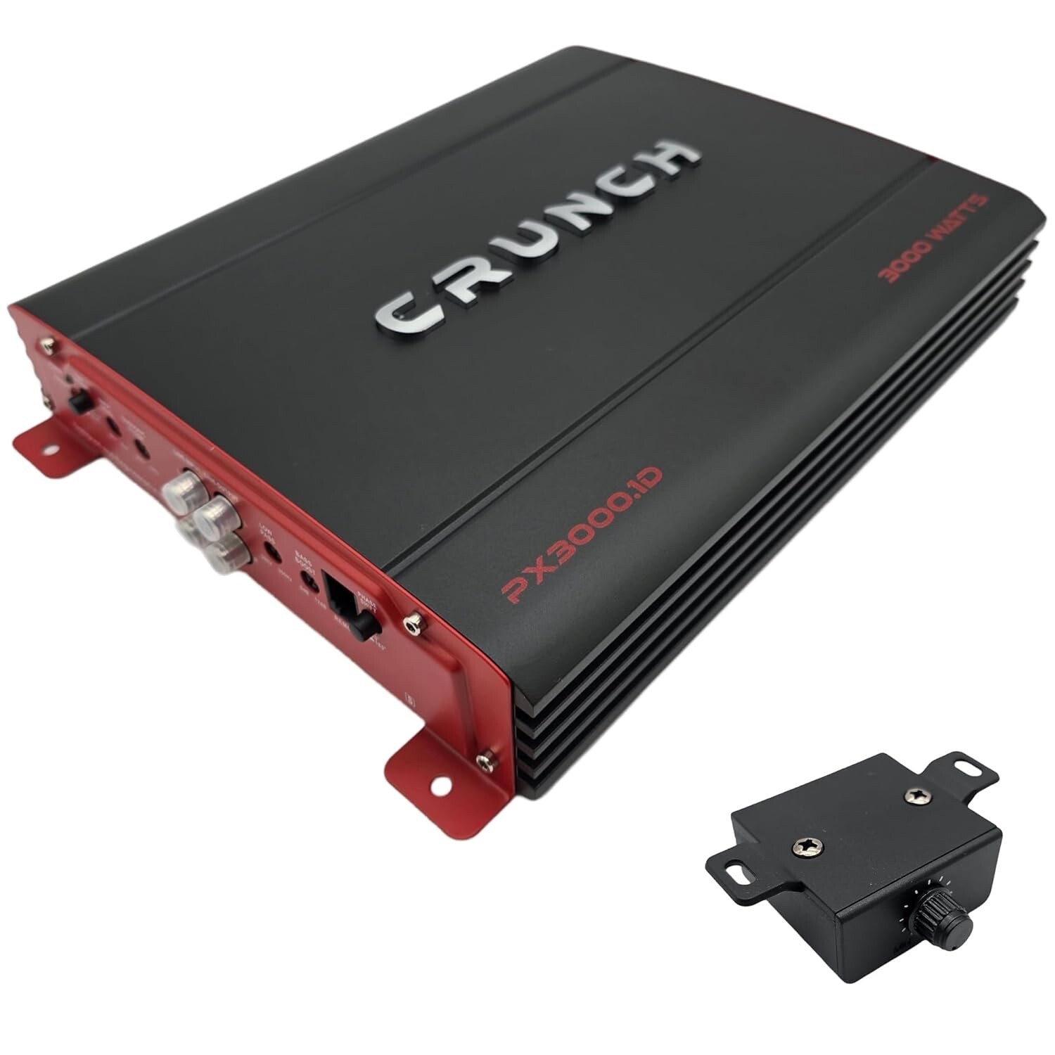 Crunch PX-3000.1D 3000W 1OHM Mono block Class-D high-performance Car Amplifier ,