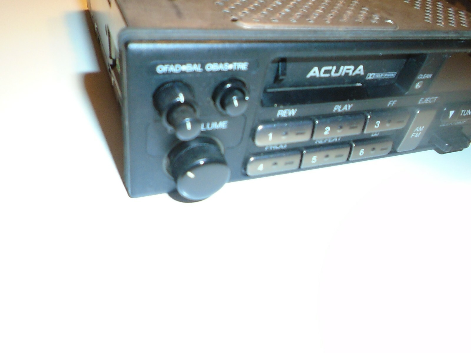 HONDA / ACURA TAPE DECK STEREO 39100-SK7-A110-M1 Matsushita tested oem tapedeck