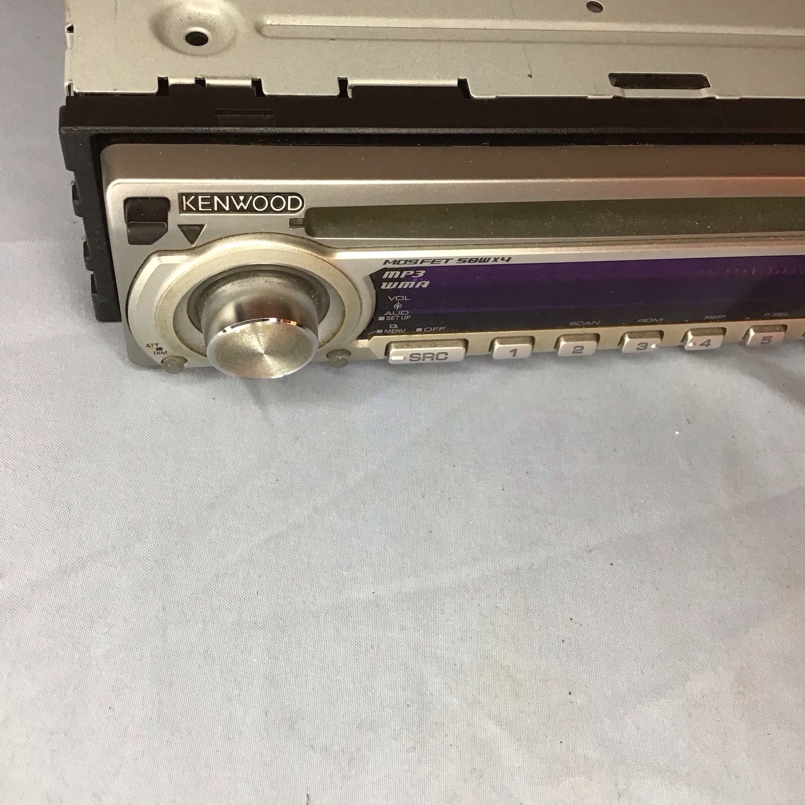 Used Untested Kenwood KDC-MP228 With Detachable Face & Remote