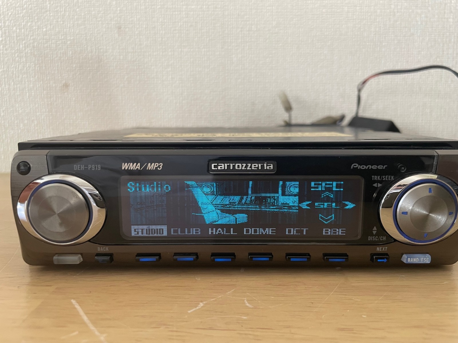 Pioneer Carrozzeria DEH-P919 1Din Car Audio CD Bluetooth Player Concert Hall