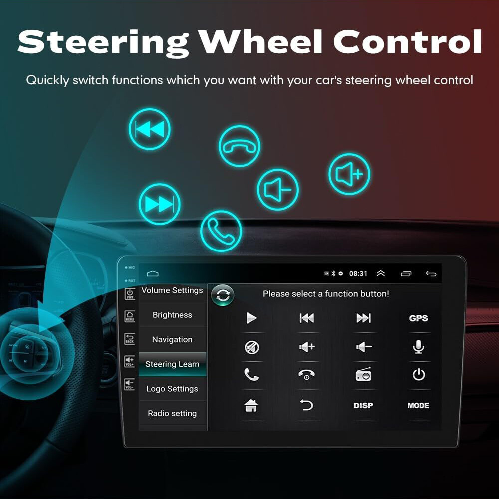For 2009 2010 2011 12 RAM 1500 2500 3500 Carplay Android 13 GPS Car Radio Stereo