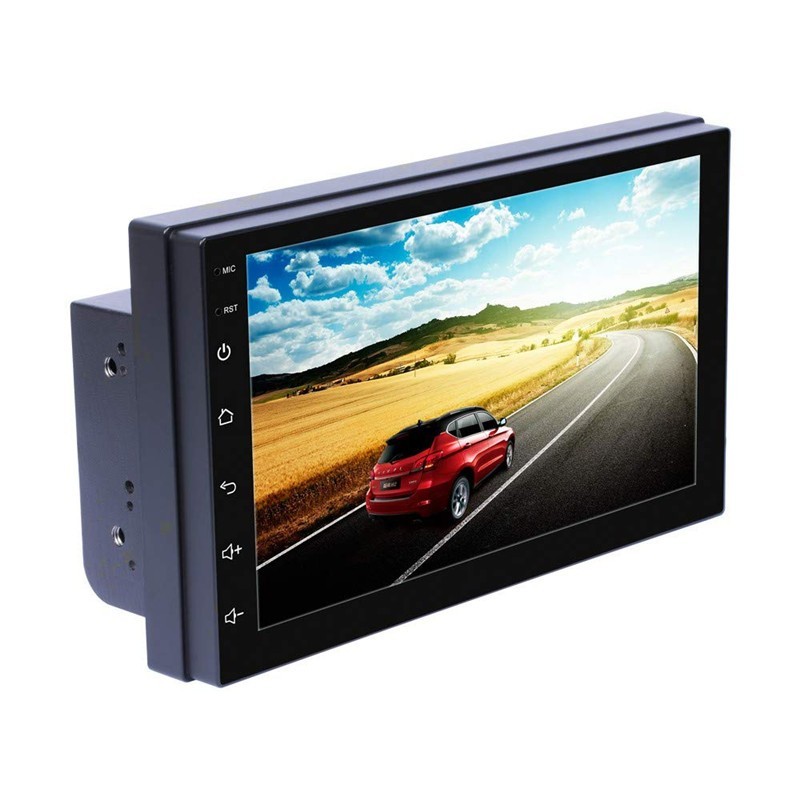 7″ Double 2 Din Car MP5 Player Bluetooth Touch Screen Stereo Radio Audio Mrrior;