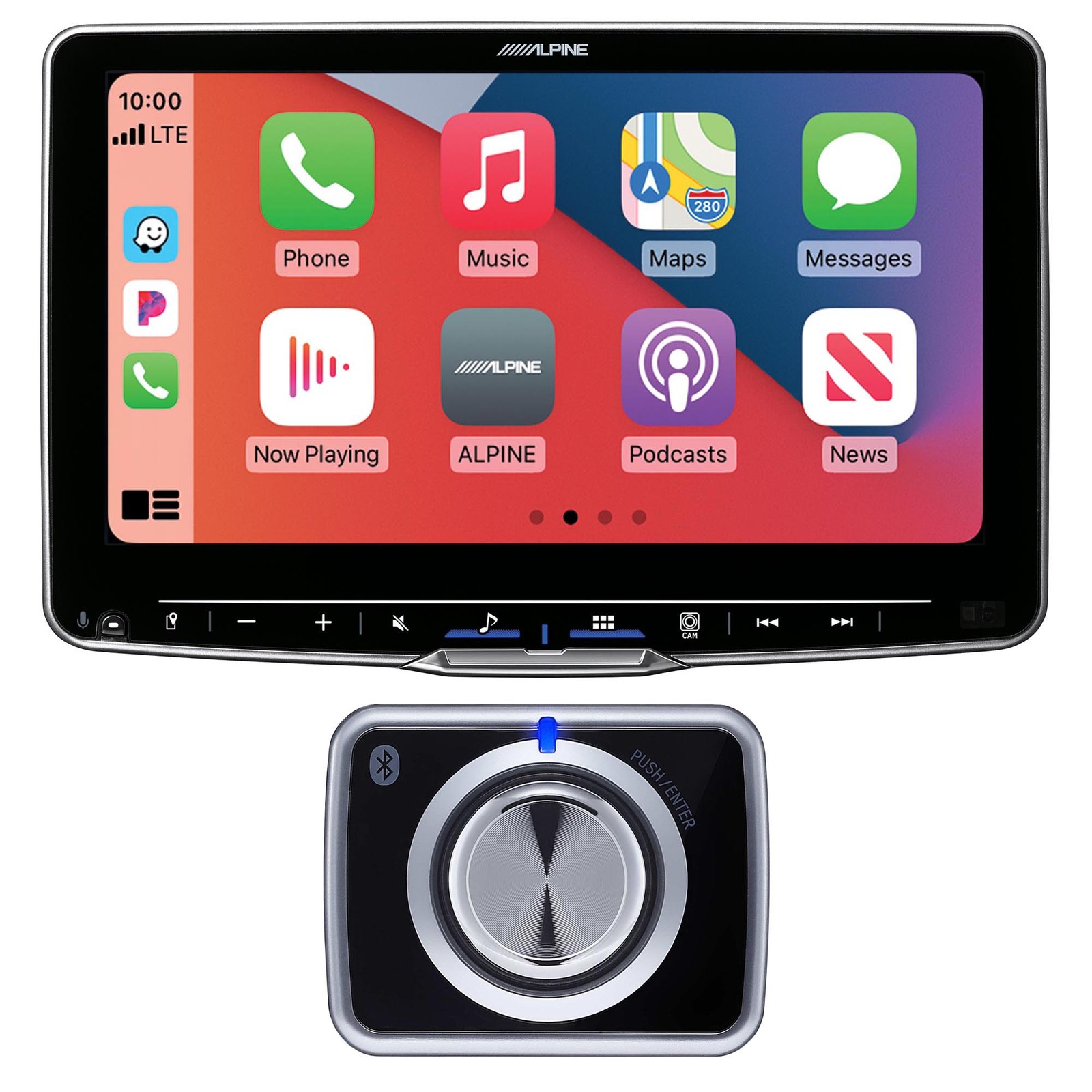 Alpine ILX-F509 Halo9 9″ Receiver Compatible with Wireless Android Auto & App…