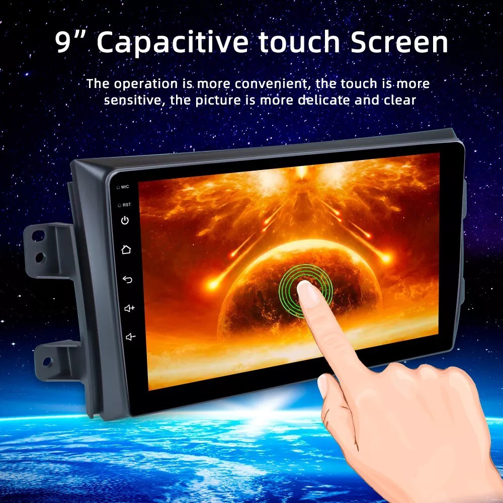 9″ 64GB For SUZUKI SX4 2006-2013 Android Apple CarPlay Radio Stereo GPS Navi NEW