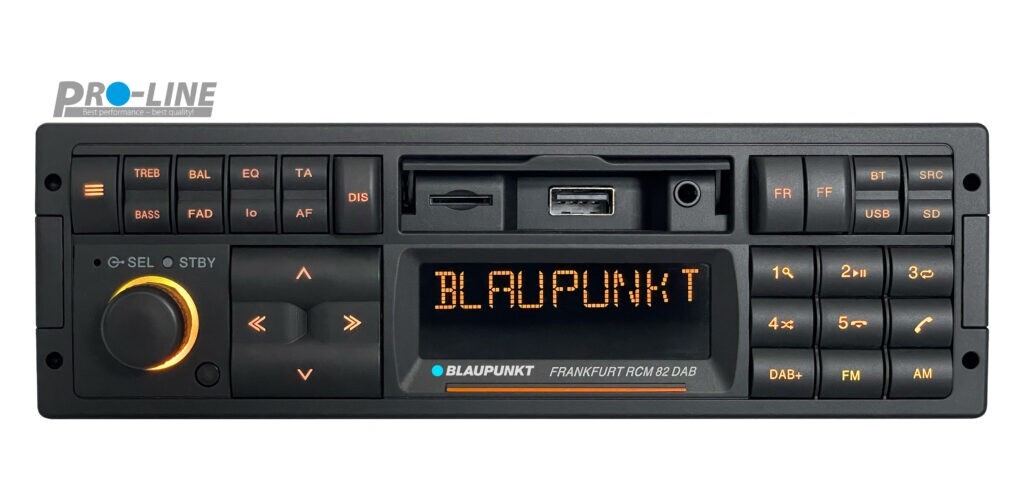 New Retro Frankfurt RCM 82 DAB Digital media receiver Porsche BMW ETC 90’s Car