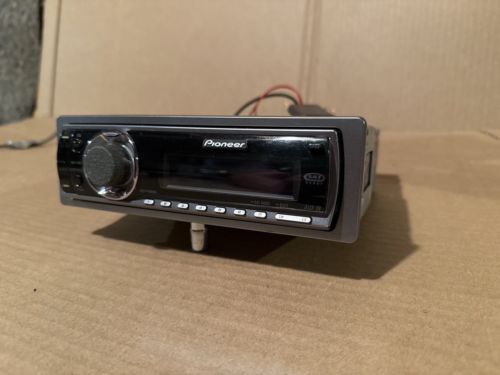 Pioneer DEH-P4900IB Bluetooth CD MP3 Car Stereo Receiver w/ Remote – Tested