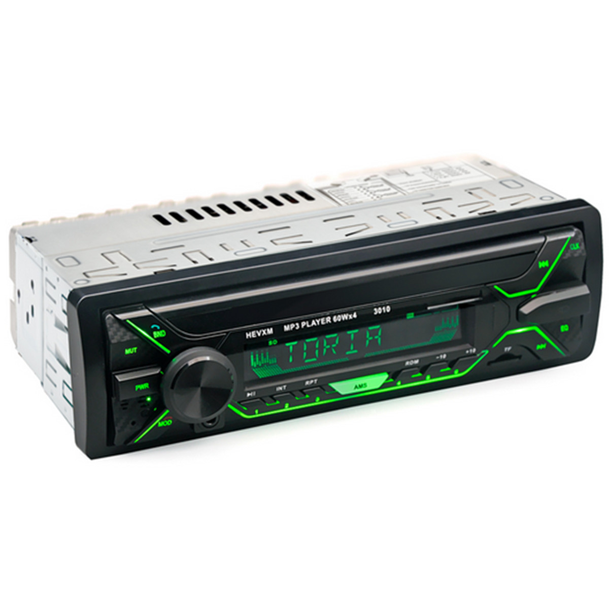 1Din Bluetooth Radio Car Stereo Audio MP3 Player In-dash Head Unit FM/USB/AUX/TF