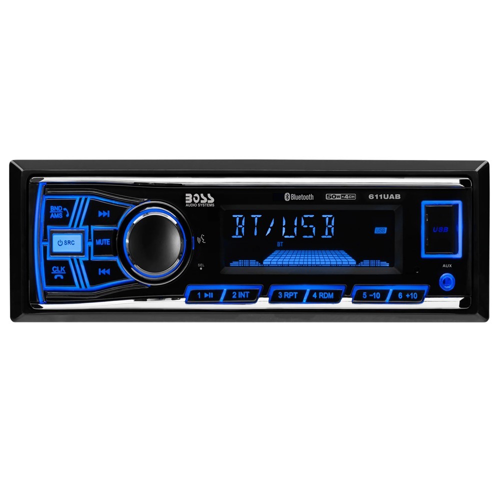 For 2001-2004 Ford Mustang w/MACH Audio Bluetooth AM/FM Car Stereo Boss 611UAB
