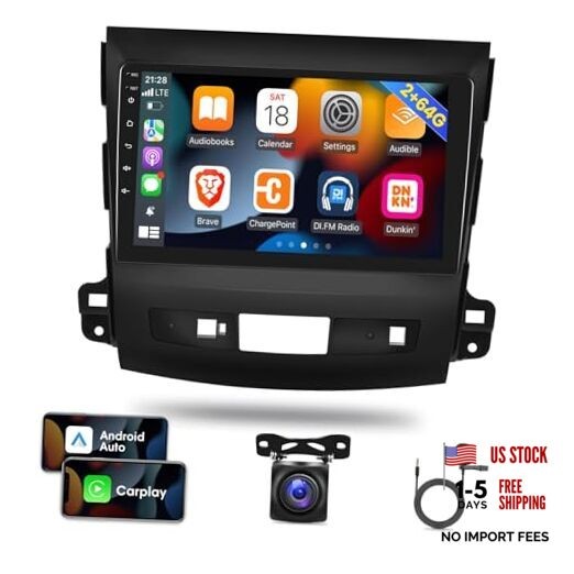 2G+64G Car Radio for Mitsubishi Outlander 2008-2015 – 9 Inch Android Touch