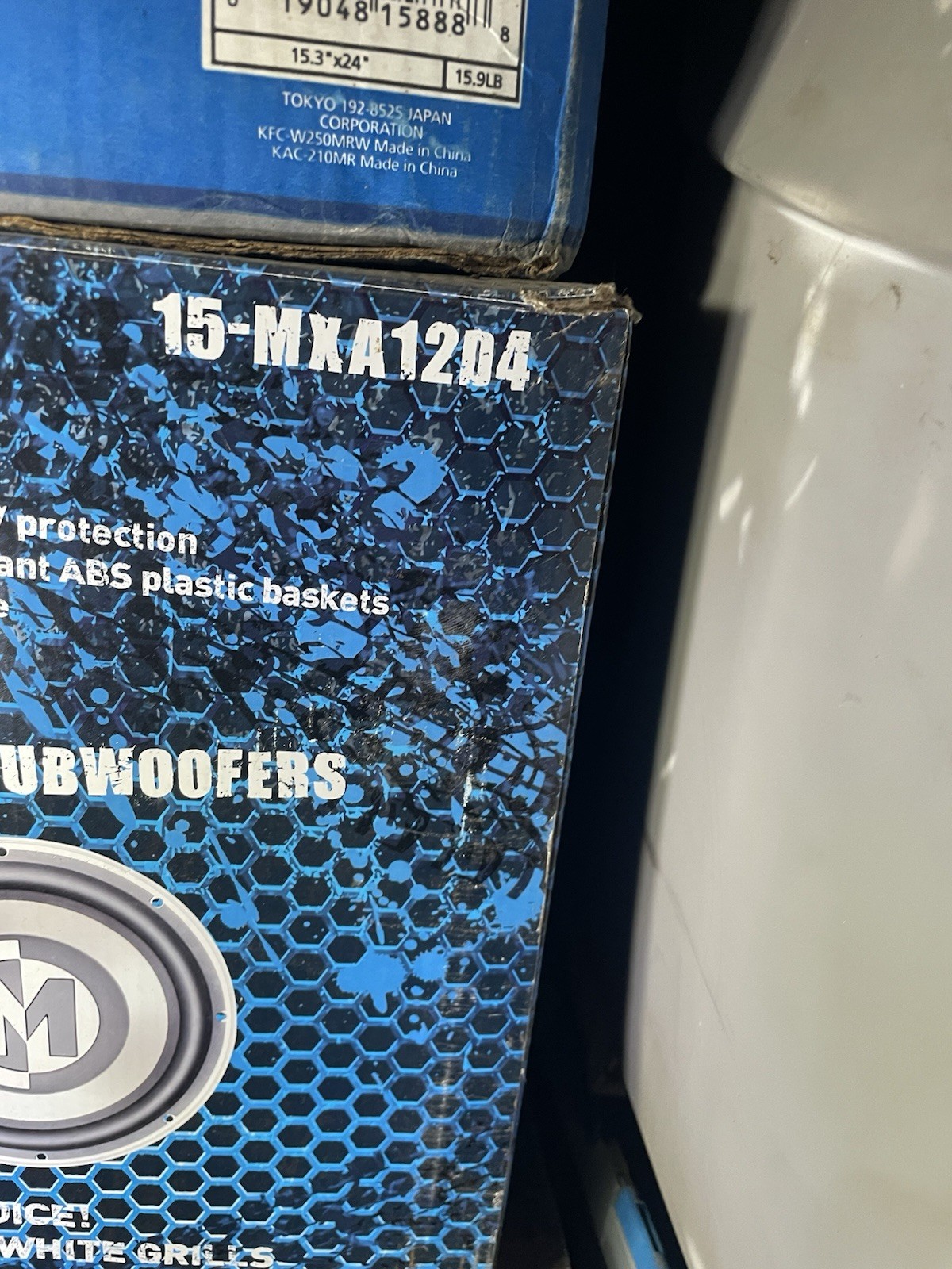 Memphis Xtreme Audio 12” subwoofer 15-MXA12D4 (R7A010969)