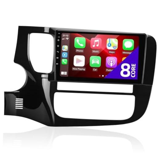 for Outlander 2014-2019 Radio Compatible with Wireless Carplay Android Auto