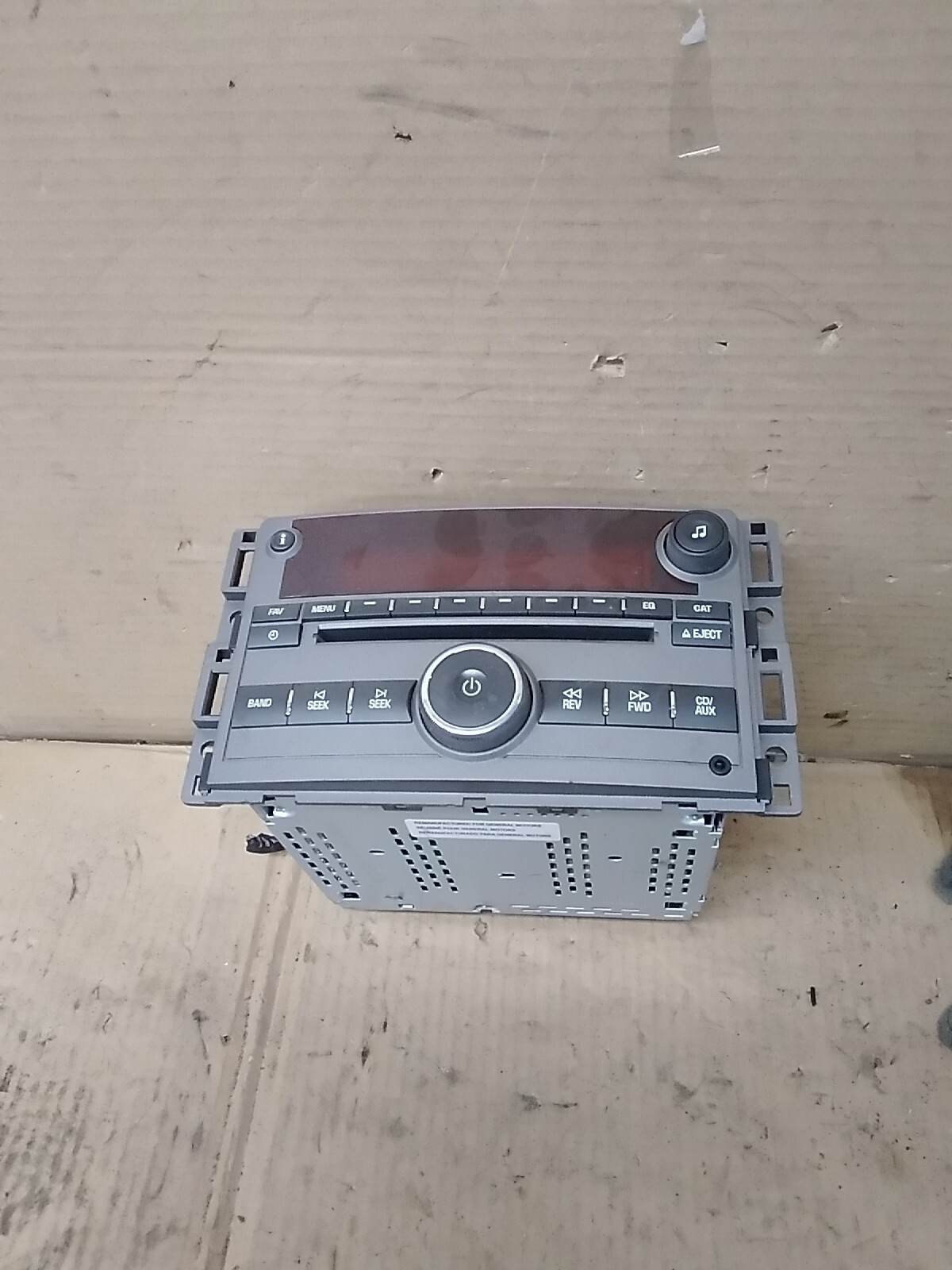 2008 SATURN AURA XE USB AM FM CD MP3 RADIO 15948188