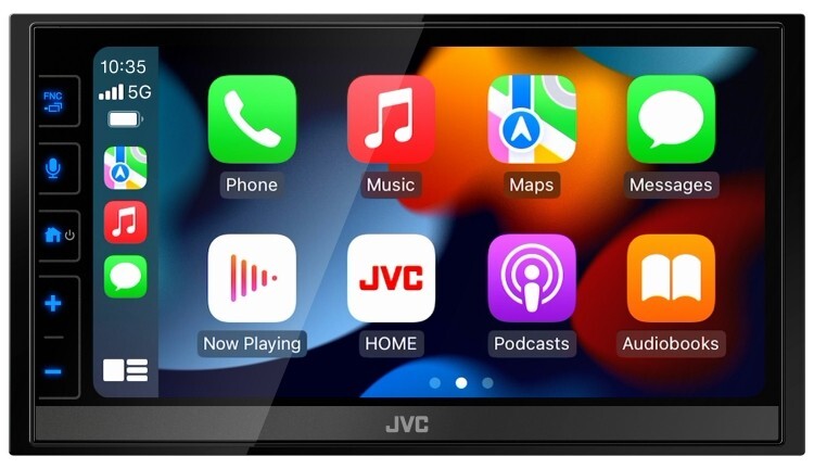 JVC KW-M780BT Multimedia Receiver w/ Android Auto and Apple CarPlay + Backup Cam