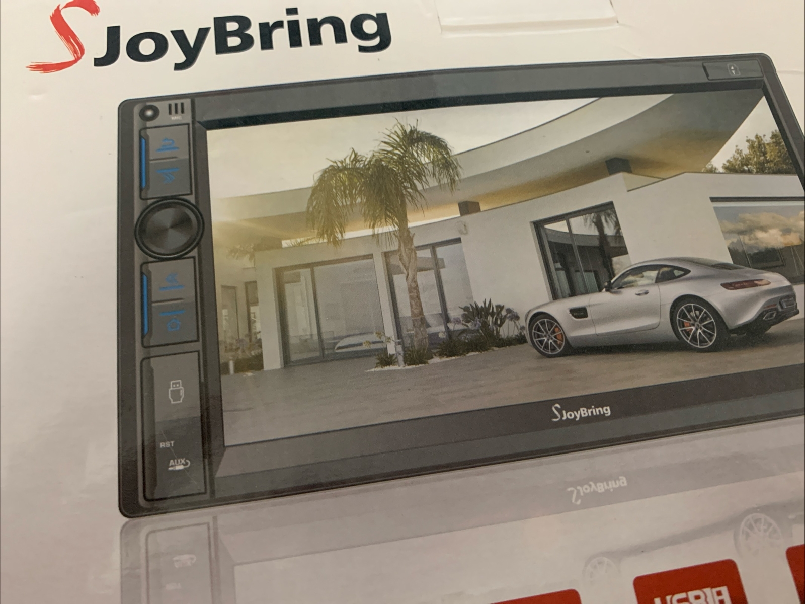 JoyBring JOY-A018 New In Box-Double Din Car Stereo W/ Backup Camera