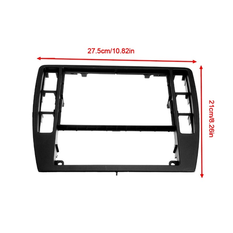 3B0858069 for B5 01-05 Center Console Decor Radio Face Frame Trim Bezel Panel