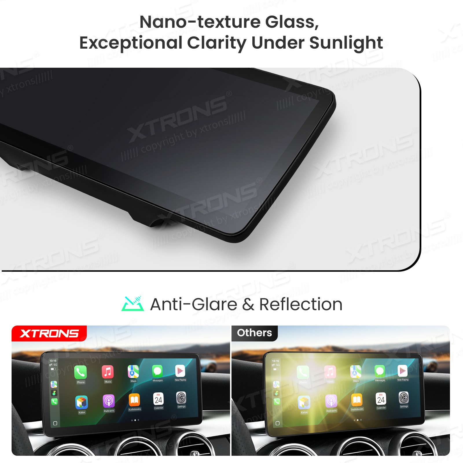 2K 12.3″ 8-Core Android Screen for Mercedes Benz C GLC W205 X253 NTG5.2 8+128G