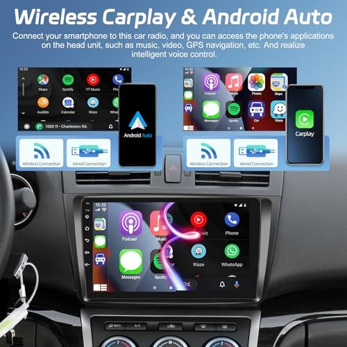[2+64G] Android 13 Car Stereo for Mazda 6 2007-2012 with 4 Core & 2GROM+64GRAM